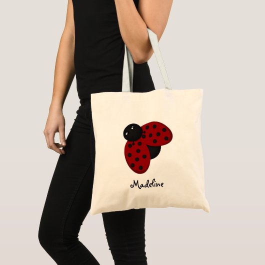 Cute Ladybug Custom Bag Tote Bag (Voorkant (product))