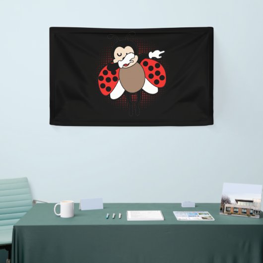 Cute Ladybug Dabbing Spandoek (Beurs)