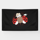 Cute Ladybug Dabbing Spandoek (Horizontaal)