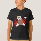 Cute Ladybug Dabbing T-shirt (Voorkant)