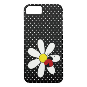 Cute Ladybug Daisy iPhone 7 Hoesje