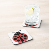 Cute Ladybug Drankjes Onderzetter (Rechterzijde)