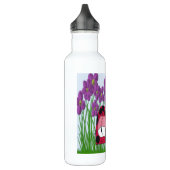 Cute Ladybug Family Illustration Waterfles (Links)