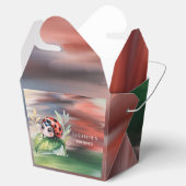 Cute Ladybug Girl Baby Shower  Bedankdoosjes (Geopend)