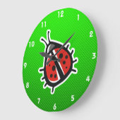 Cute Ladybug; Groen Grote Klok (Hoek)