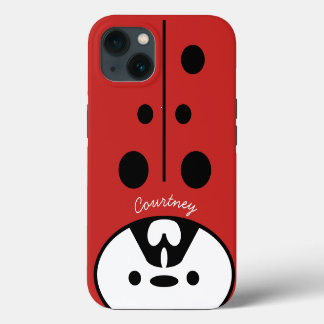 Cute Ladybug iPhone 13 Hoesje