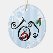 Cute Ladybug Joy Ornament (Links)