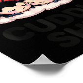 Cute Ladybug Love Cuddle  Poster (Hoek)