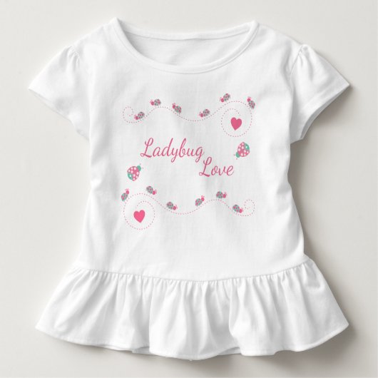Cute Ladybug Love Romper (Voorkant)