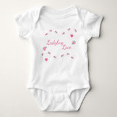 Cute Ladybug Love Romper (Voorkant)