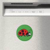 Cute ladybug magneet (Insitu (Vaatwasser))