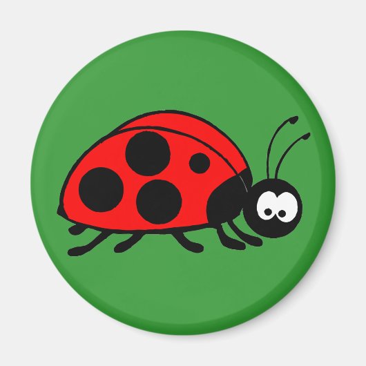 Cute ladybug magneet (Voorkant)