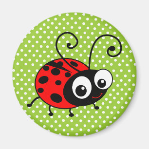 Cute Ladybug Magneet