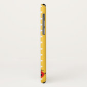 Cute ladybug meisjes naam geel Case-Mate iPhone case (Achterkant/links)