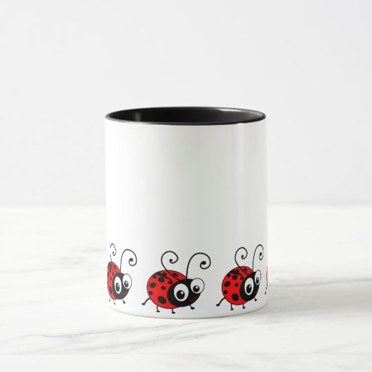 Cute Ladybug Mok (Midden)