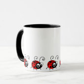 Cute Ladybug Mok (Voorkant links)