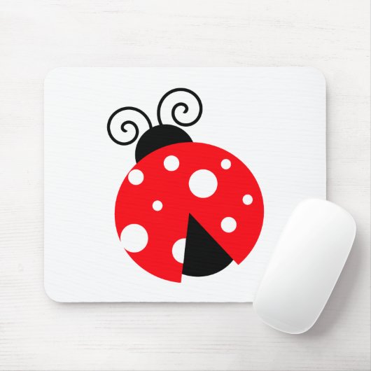 Cute Ladybug Muismat (Met muis)