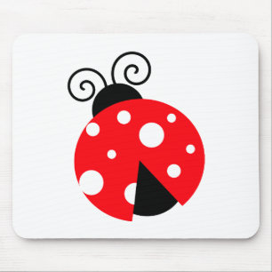 Cute Ladybug Muismat