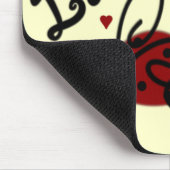 Cute Ladybug Muismat (Hoek)