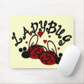 Cute Ladybug Muismat (Met muis)