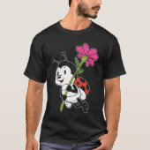 Cute Ladybug Nature T-shirt (Voorkant)
