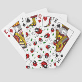 Cute ladybug-patroon speelkaarten (Achterkant)