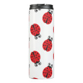 Cute Ladybug Pattern Thermosbeker (Achterkant)