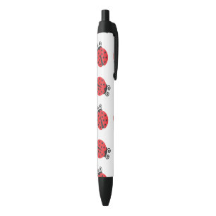 Cute Ladybug Pattern Zwarte Inkt Pen