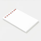 Cute Ladybug Post-it® Notes (Schuin)