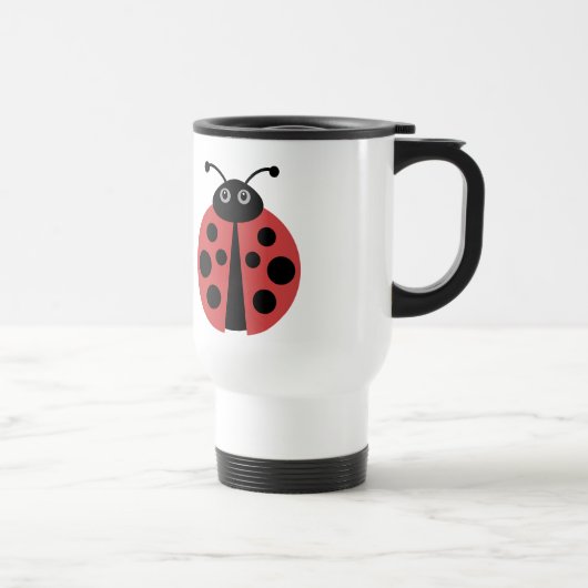 Cute Ladybug Reisbeker (Rechts)