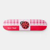 Cute Ladybug Skateboard (Horizontaal)