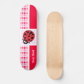 Cute Ladybug Skateboard (Voorkant)