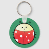 Cute Ladybug Sleutelhanger (Voorkant)