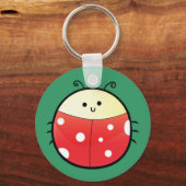 Cute Ladybug Sleutelhanger (Voorkant)