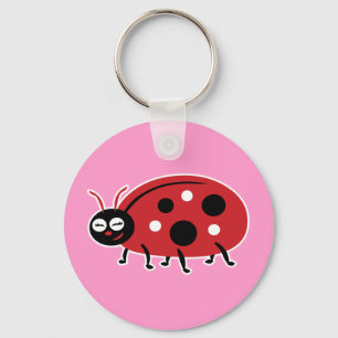 Cute Ladybug Sleutelhanger