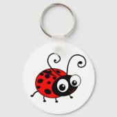Cute Ladybug Sleutelhanger (Voorkant)