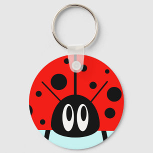 Cute Ladybug Sleutelhanger