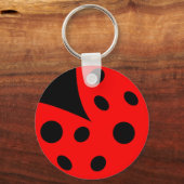 Cute Ladybug Sleutelhanger (Voorkant)