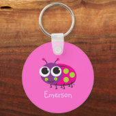 Cute Ladybug Sleutelhanger (Voorkant)
