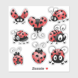 Cute Ladybug Sticker