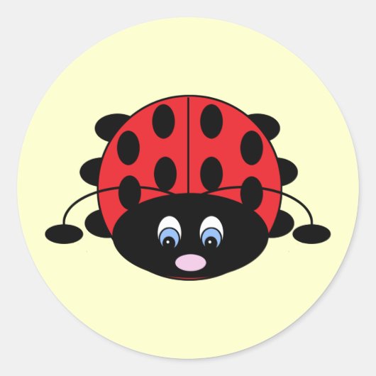 Cute Ladybug Stickers (Voorkant)