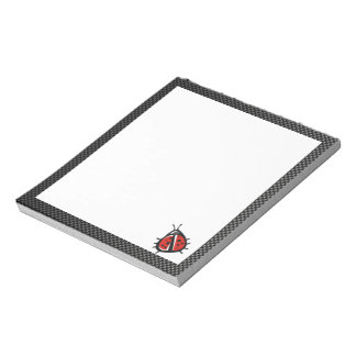 Cute Ladybug; stijlvol Notitieblok