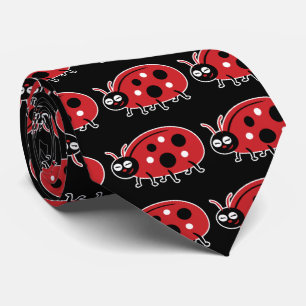 Cute Ladybug Stropdas