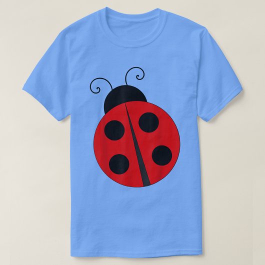Cute Ladybug T-shirt (Design voorkant)