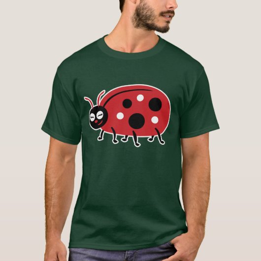 Cute Ladybug T-shirt (Voorkant)