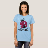 Cute LADYBUG T - shirts T-Shirts (Voorkant volledig)