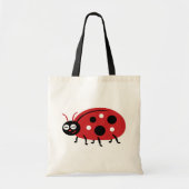 Cute Ladybug Tote Bag (Voorkant)