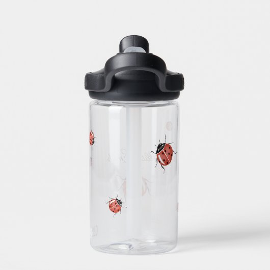 Cute Ladybug Waterfles (Achterkant)