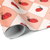 Cute Ladybugs Cadeaupapier (Rol Hoek)
