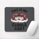Cute Ladybugs Couple This Is My Cuddle  Muismat (Met muis)